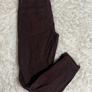 Dark Brown American Eagle Corduroy Pants